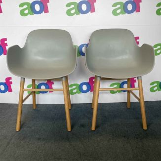 Second Hand Form Visitor Chairs - Set of 2