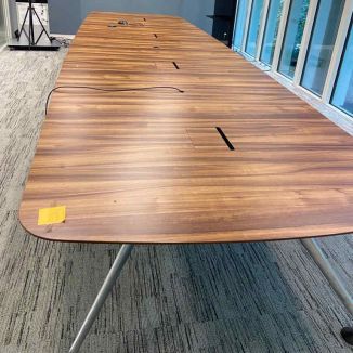 Second Hand Walnut Boardroom Table