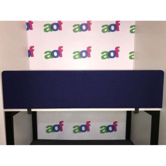 Second Hand Large Walten Fabric Desk Screen - 1600mm