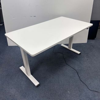 Used White Sit Stand Desk