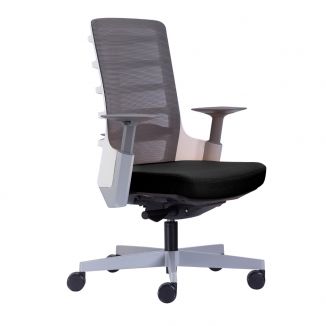 Spine Mesh Back Office Chair - White Frame