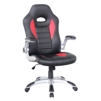 Talladega Black & Red Executive Chair