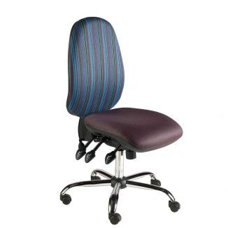 Office Task Chair with Chrome Base