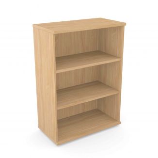 Unite Plus Wooden Bookcase - 1130mm - Beech