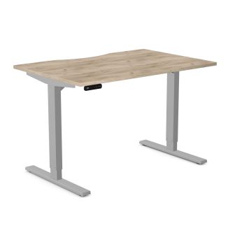 Unite Contract Height Adjustable Desk - Black Frame