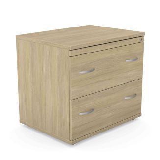 Unite Plus 2 Drawer Side Filer - Urban Oak