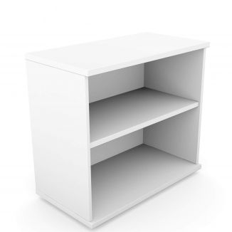 Unite White Bookcase - 725mm