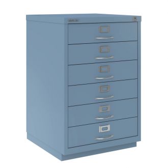 6 Drawer F Series - Classic Front - Bisley Blue