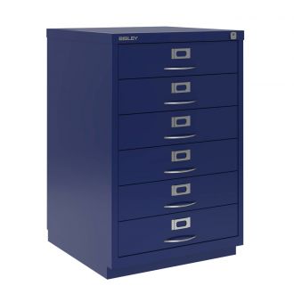 6 Drawer F Series - Classic Front - Bisley Blue