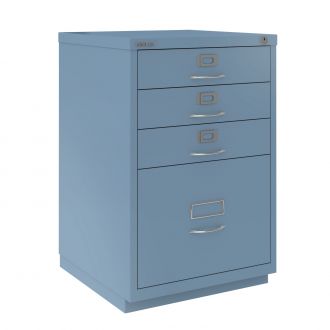 4 Drawer F Series - Classic Front - Bisley Blue