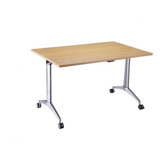 Karbon Rectangular Flip Top Table - 1200mm - Light Oak