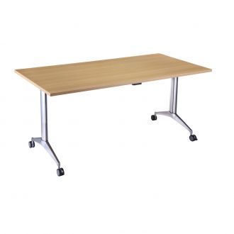 Karbon Rectangular Flip Top Table - 1600mm - Light Oak