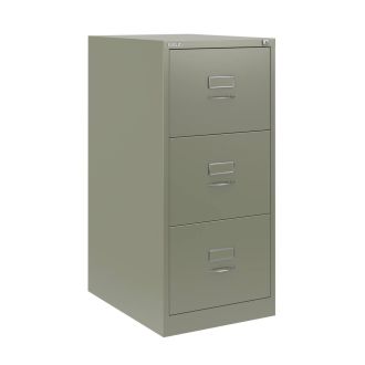 3 Drawer Bisley Filing Cabinet - Goose Grey - BSCH