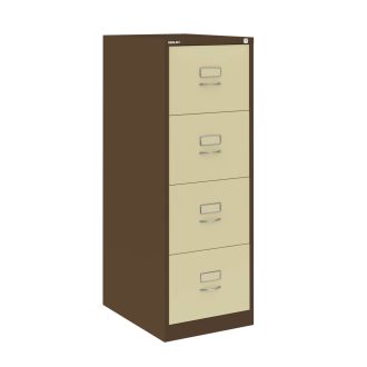 4 Drawer Bisley Filing Cabinet - Coffee & Cream - BSCH