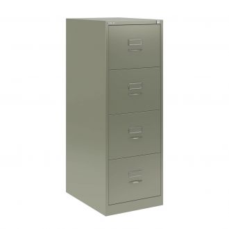 4 Drawer Bisley Filing Cabinet - Goose Grey - BSCH