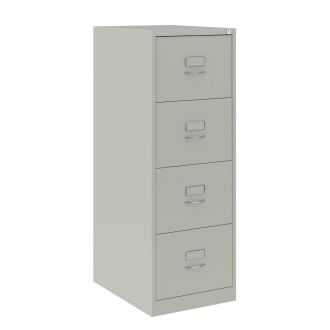 4 Drawer Bisley Filing Cabinet - Light Grey - BSCH