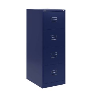 4 Drawer Bisley Filing Cabinet - Oxford Blue - BSCH