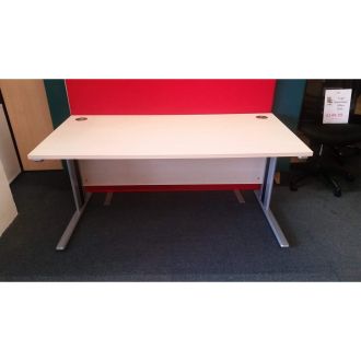 Used Maple Office Desk - 1600mm