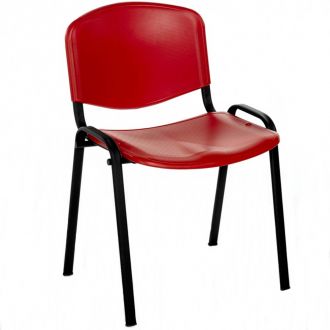 Plastic Flipper Chair - Red