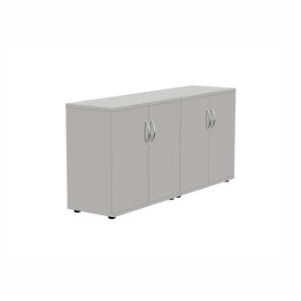 Unite Plus 4 Door Credenza Unit - Grey