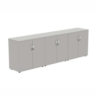 Unite Plus 6 Door Credenza Unit - Grey