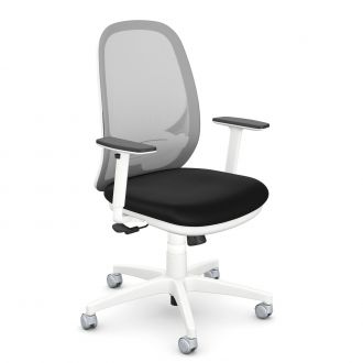 Austen Mesh Back Office Chair - White Frame