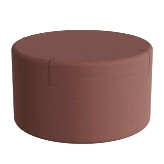 Bloomsbury Large Round Fabric Pouffe