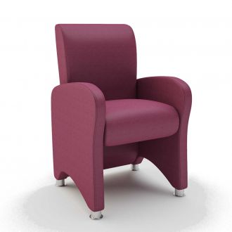 Bronx Fabric Reception Chair