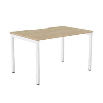 Budget Bench Desk - Plywood Edging-Wood - Urban Oak