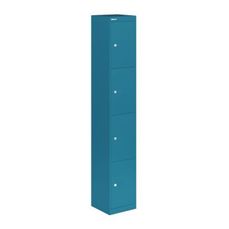 Bisley CLK 4 Door Locker - 305mm - Azure