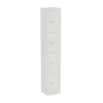 Bisley CLK 4 Door Locker - 305mm - Chalk White