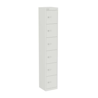 Bisley CLK 6 Door Locker - 305mm - Chalk White