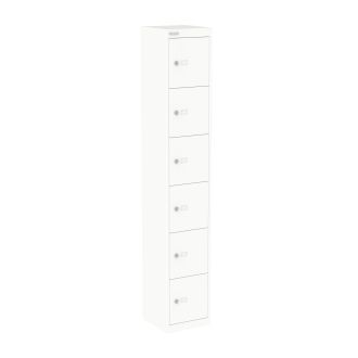 Bisley CLK 6 Door Locker - 305mm - Traffic White