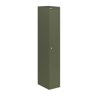 Bisley CLK 1 Door Locker - 457mm-Bisley Steel - Olive Green