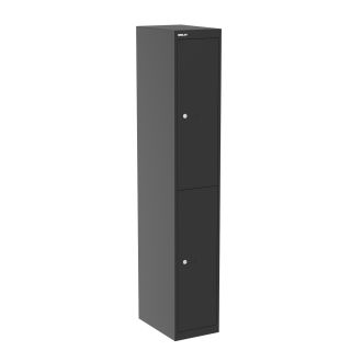 Bisley CLK 2 Door Locker - 457mm - Black