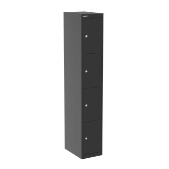 Bisley CLK 4 Door Locker - 457mm - Black