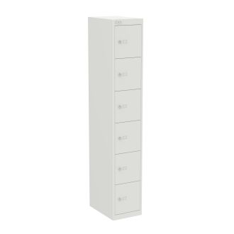 Bisley CLK 6 Door Locker - 457mm - Chalk White