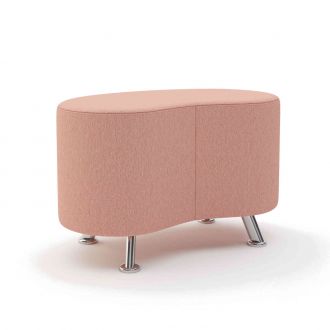 Connect Kidney Fabric Reception Seat