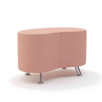 Connect Kidney Fabric Reception Seat