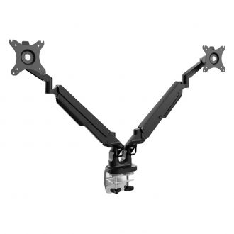 Double Spring Assisted Monitor Arms - Black