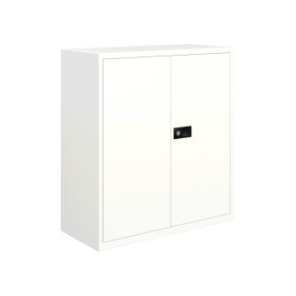 Bisley Stationery Cupboard - 1000mm - Traffic White