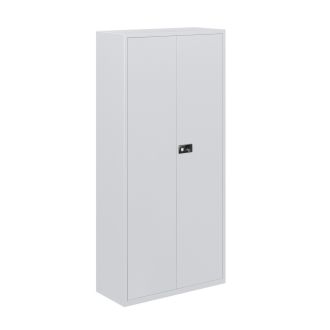 Bisley Stationery Cupboard - 1806mm - Light Grey