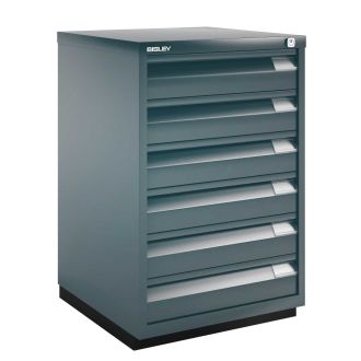 6 Drawer F Series Flush Front - Anthracite Grey