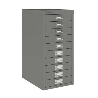 10 Drawer Bisley Multi-Drawer Cabinet - Slate