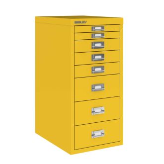 8 Drawer Bisley Multi-Drawer Cabinet-Bisley Steel - Bisley Yellow