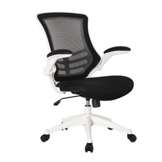 Lugo Mesh Operator Chair - White Frame
