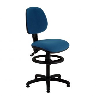 Draughtsman Chair with Medium Back - Raised Backrest