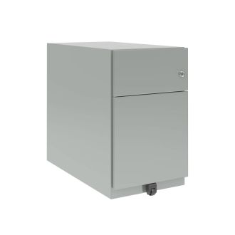 Bisley Note 2 Drawer Mobile Pedestal - 495mm - Silver