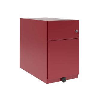 Bisley Note 2 Drawer Mobile Pedestal - 495mm - Cardinal Red