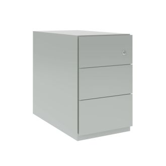 Bisley Note 3 Drawer Mobile Pedestal - 495mm - Silver